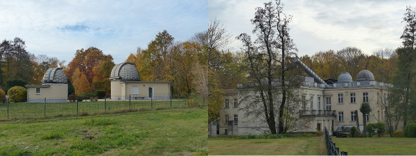 Außengelände der Archenhold-Sternwarte